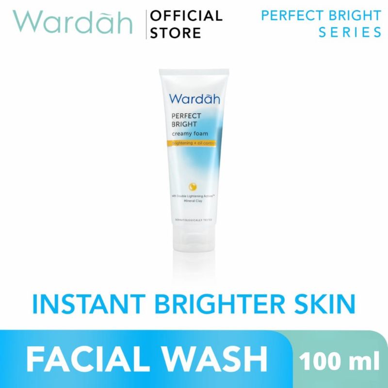 WARDAH PERFECT BRIGHT CREAMY FOAM BRIGHTENING + OIL CONTROL