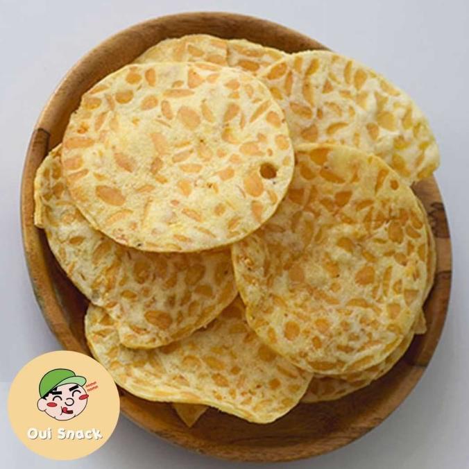 

500GR KERIPIK TEMPE OVEN / KRIPIK TEMPEH GROSIR MURAH | OUI SNACK