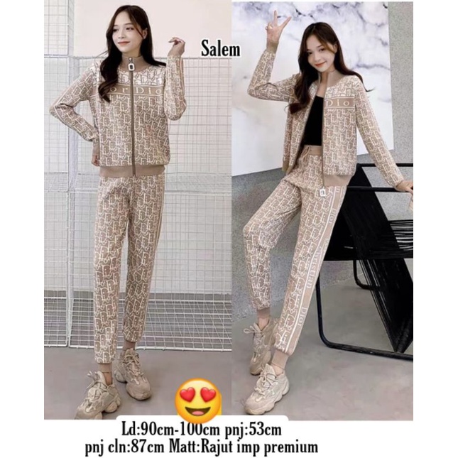 ONE SET RAJUT DIOR IMPORT PREMIUM/SETCEL DIOR RAJUT MURAH