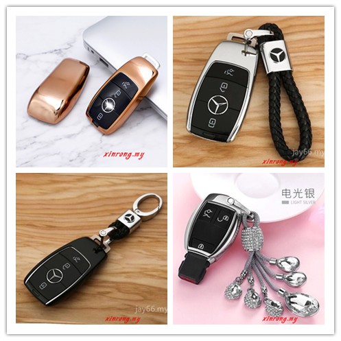Case Kunci Mobil Bahan Tpu Untuk Mercedes Benxz W203 W210 W211 W124