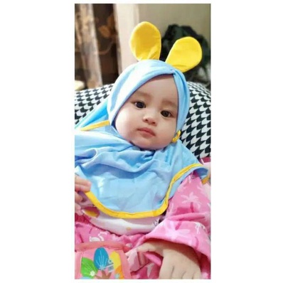 KERUDUNG BAYI / JILBAB BAYI / KERUDUNG ANAK / JILBAB ANAK / JILBAB / KERUDUNG