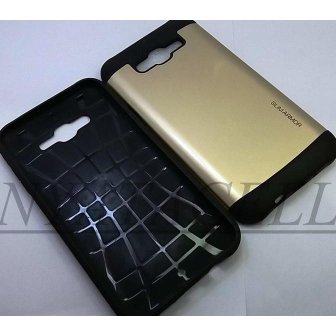 Baru Spigen Slim Armor Samsung Galaxy J7 Core Soft+Hard Case Cover Ready Stock