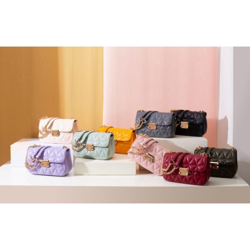 CLARESTA MINI BAG  TAS BAHU SELEMPANG WANITA BY JH 100%ORI