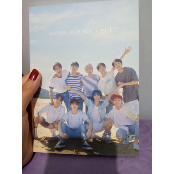 [PRELOVED] NCT 127 X Nature Republic - The Blue In Us Photobook & Bromide / Postcard