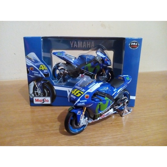 Diecast Ducati - Diecast New Ray Vespa - Diecast Motogp Miniatur Motogp Yamaha Rossi 2016 - Maisto