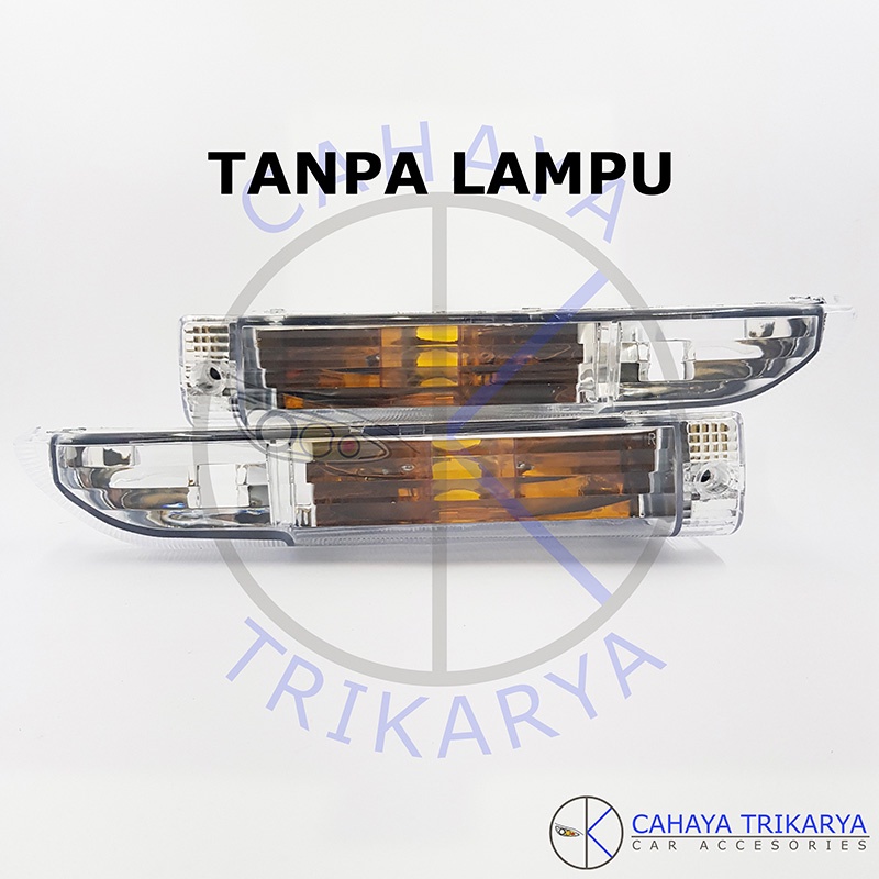 SET Bumper Lamp / Lampu Bemper / Rating Sen Sein Feroza Rocky Independent Kristal