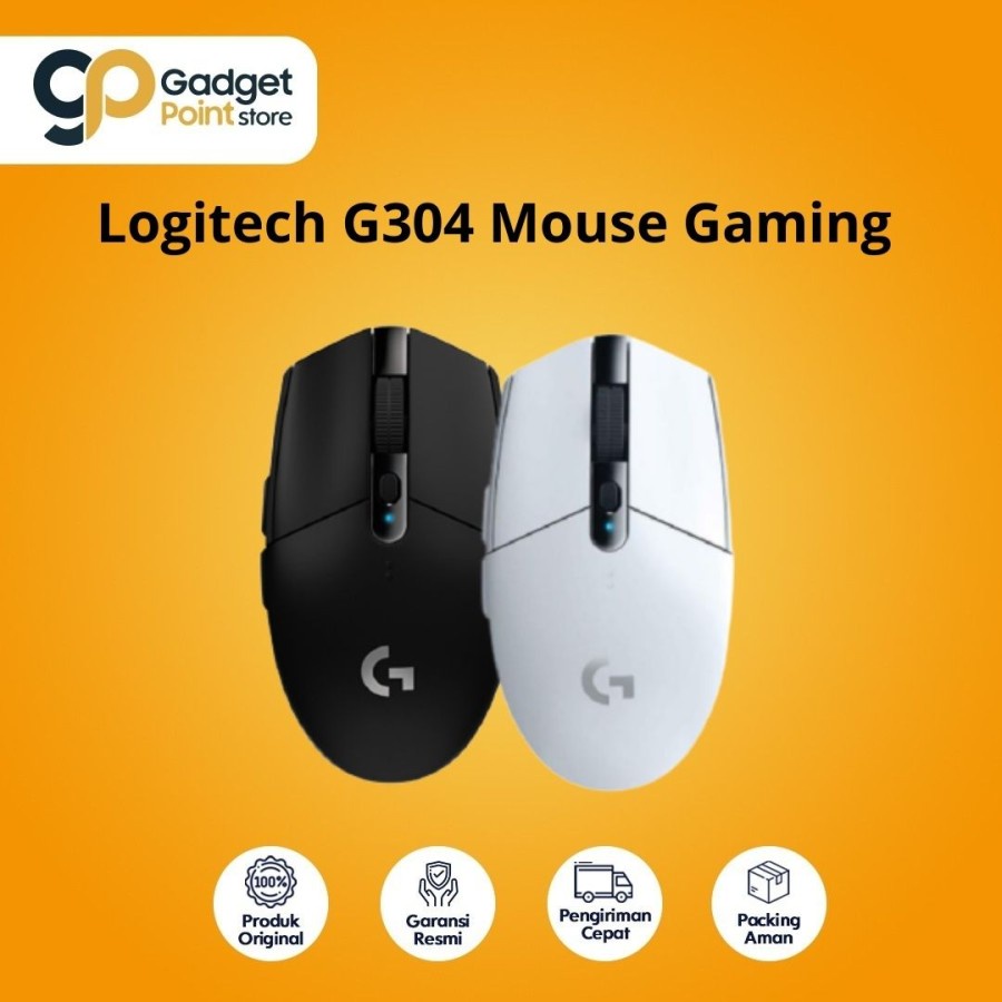 Mouse Gaming Logitech G304 Mouse Gaming Lightspeed Wireless - Garansi 2 Tahun