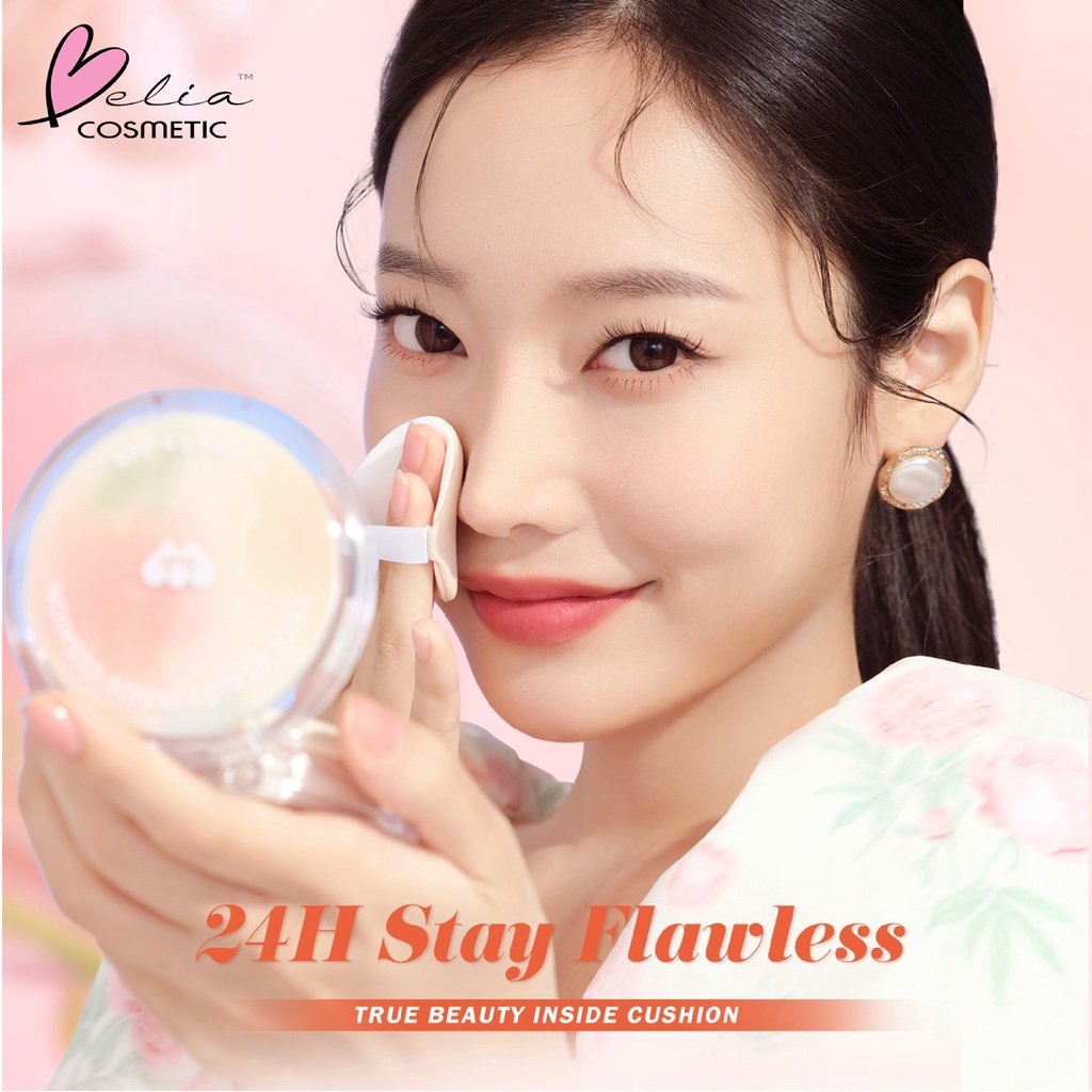 ❤ BELIA ❤ BNB barenbliss Korean Bloomatte True Beauty Inside Cushion 24H Full Coverage | Refill Cushion | BPOM