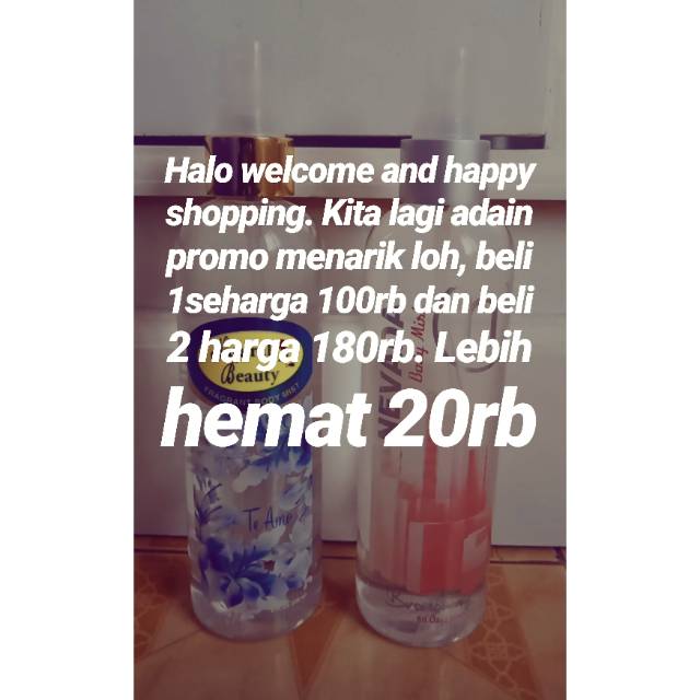NEVADA BODY MIST LAGI PROMO 