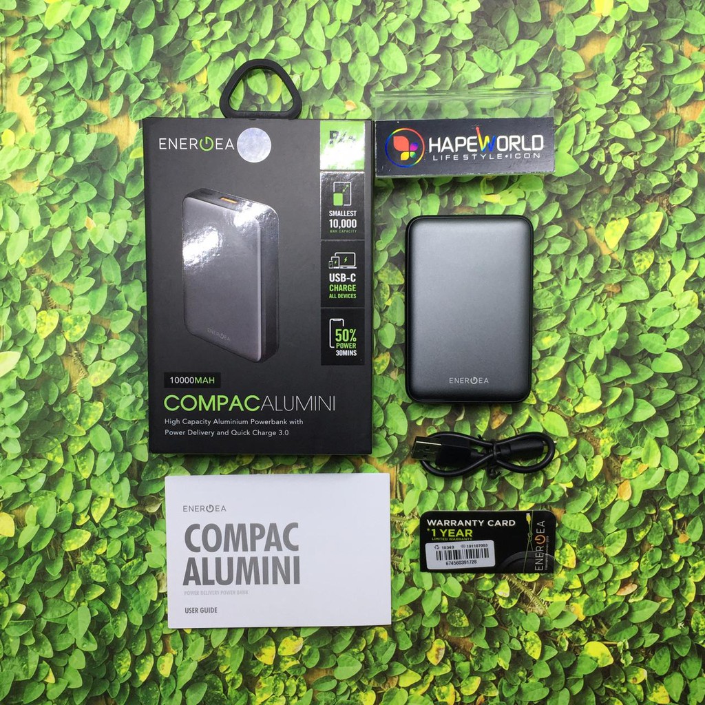 ENERGEA COMPAC ALUMINI POWERBANK 10000MAH