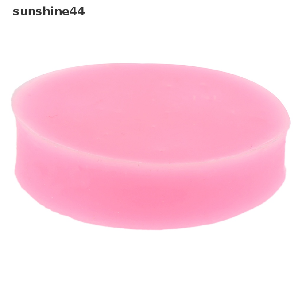 Sunshine 1Pc Cetakan Silikon Bentuk Buah Strawberry Tiga Lubang Untuk Fondant Kue