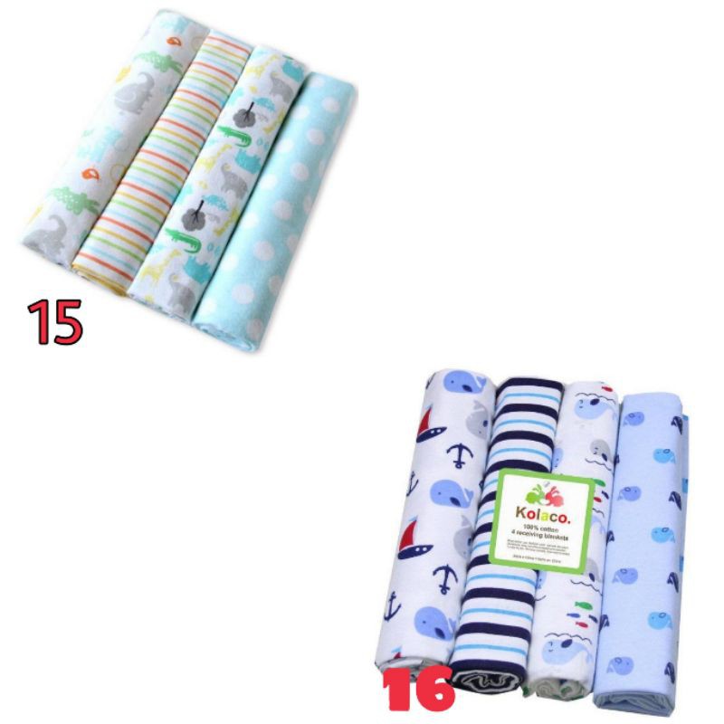 BEDONG BAYI CARTER JUMBO 4IN1 / SELIMUT BAYI KOLACO 102cm X 76cm