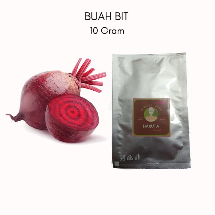 Masker Organik Buah Bit 10 gram masker wajah