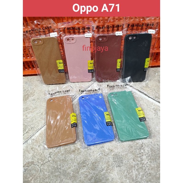 Softcase Oppo A71 Silikon Casing Selicon Case Macaron Pelindung Pro Camera