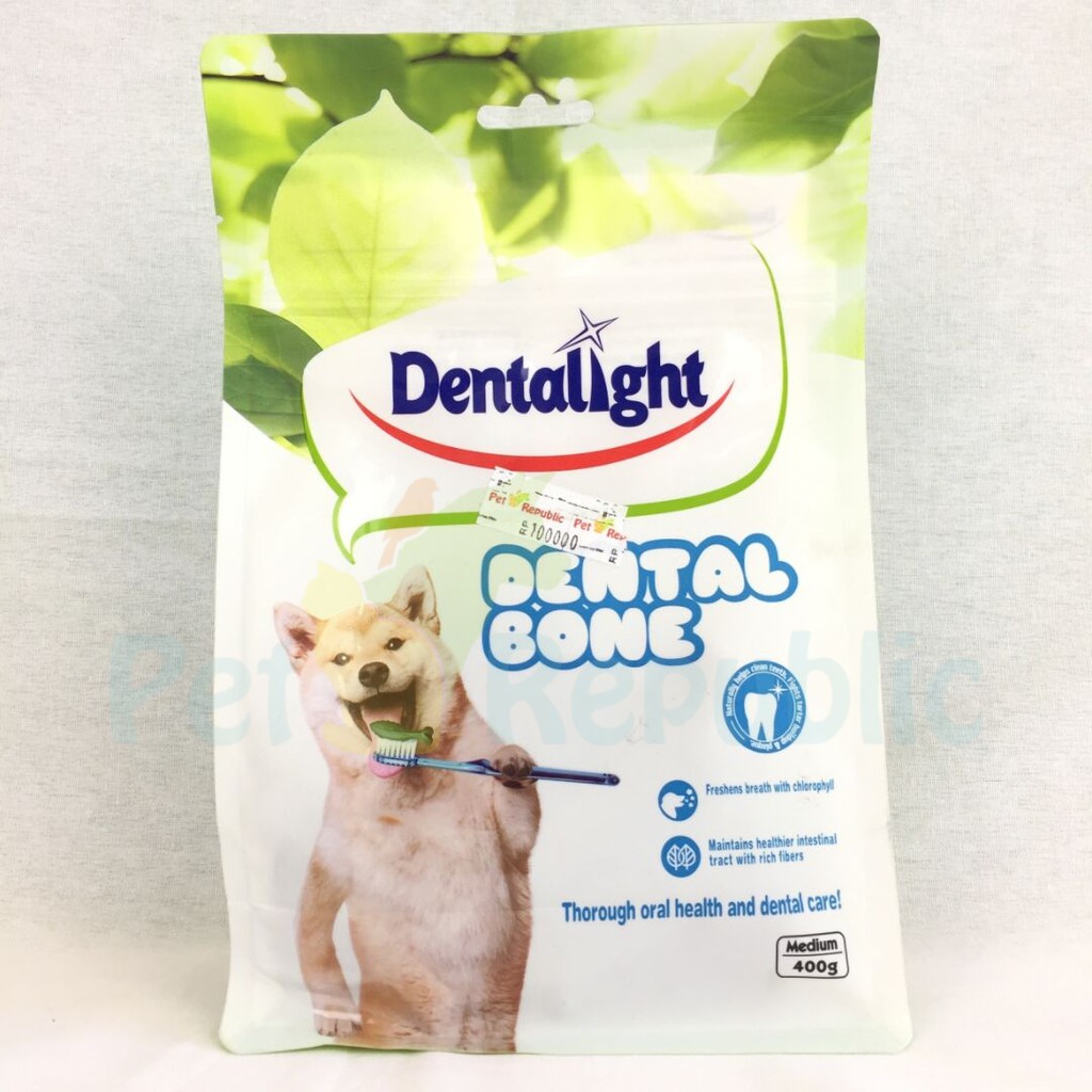 

DENTALIGHT Snack Anjing Dental Pure Leaf bones 20pcs