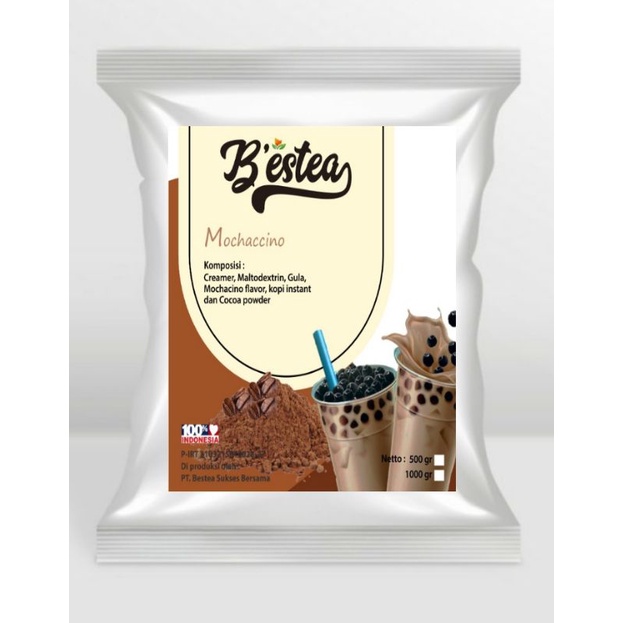 

Bubuk Minuman Mochacino 1kg Bestea Powder Drink