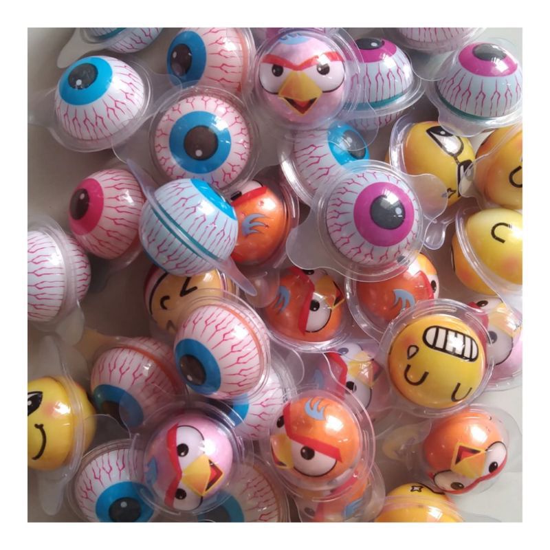 

10pcs Permen Viral, permen karet bulat Viral n Crazy roll