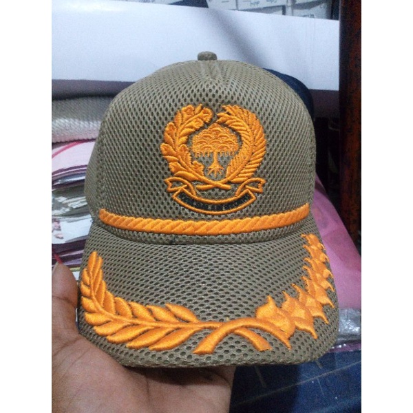 topi kemendagri tebal topi pns