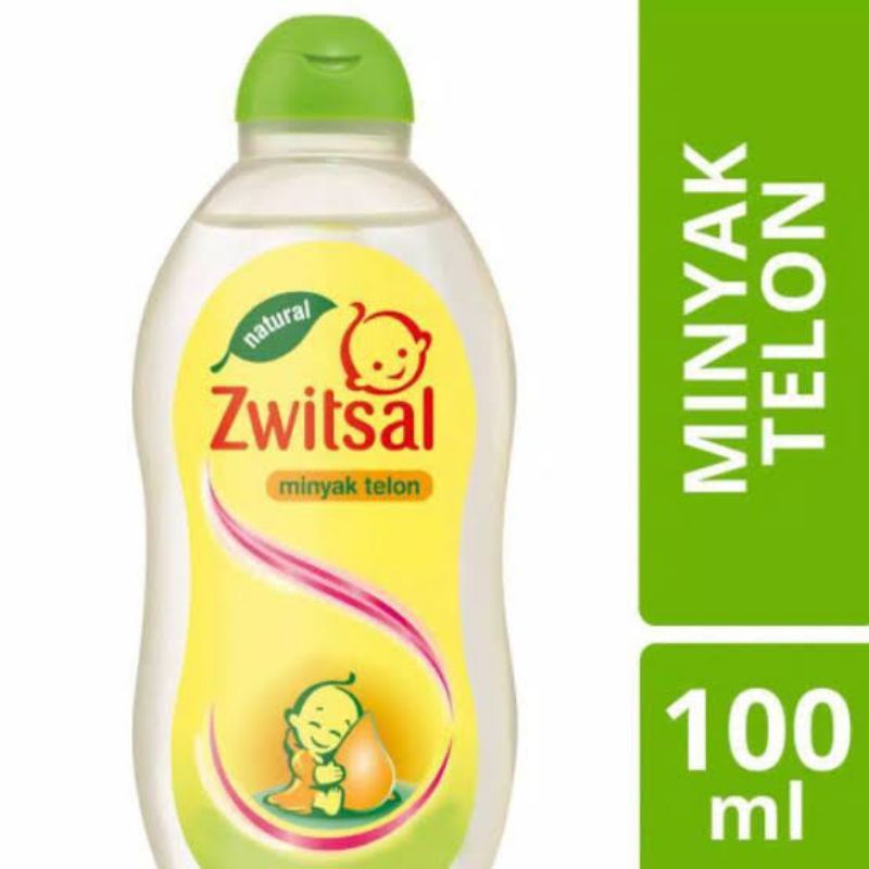 Zwitsal Baby Natural Telon Oil Plus 100ml - Minyak Telon Bayi 3+1 Action 100 ml