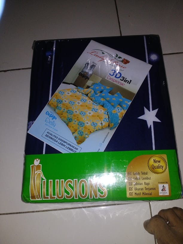 Ww - Illusions Sprei Pilihan Motif - King / Queen B2 (180x200 / 160x200)