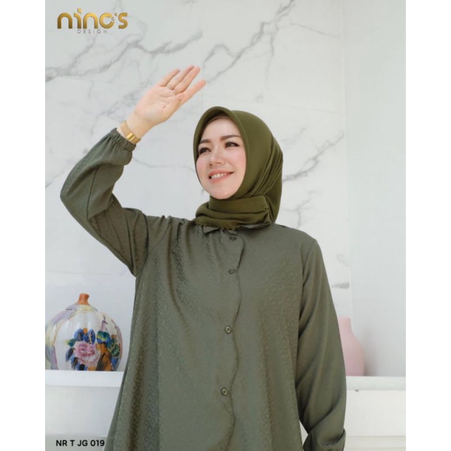 tunik blouse ninos terbaru design 0019 original