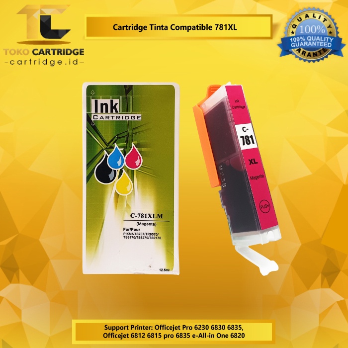 Cartridge Compatible CLI781XL CLI781 XL CLI781 PGI780XL PGI780 XL PGI780 Pixma TR8570 TS6370 With Chip