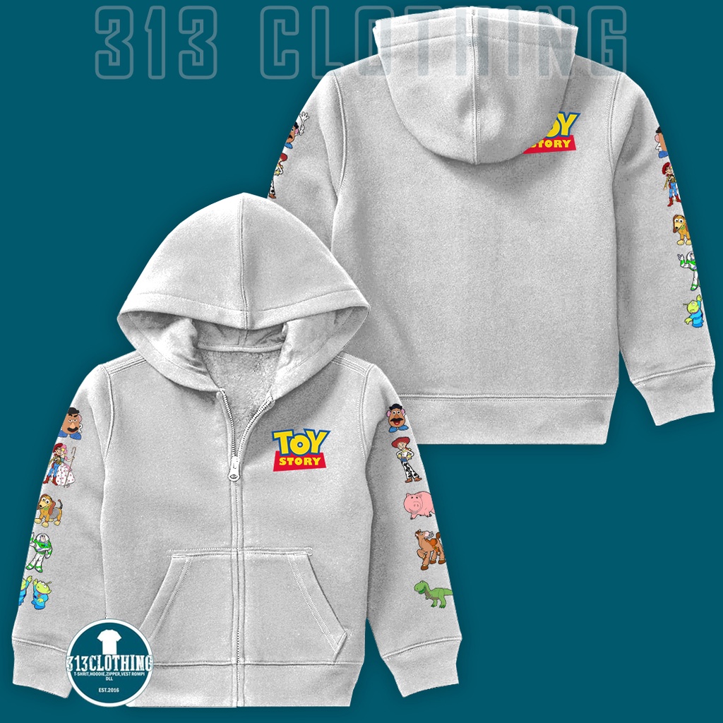 Jaket Hoodie Zipper Anak Toy Story Zipper Hoodie Anak Toy Story Collection