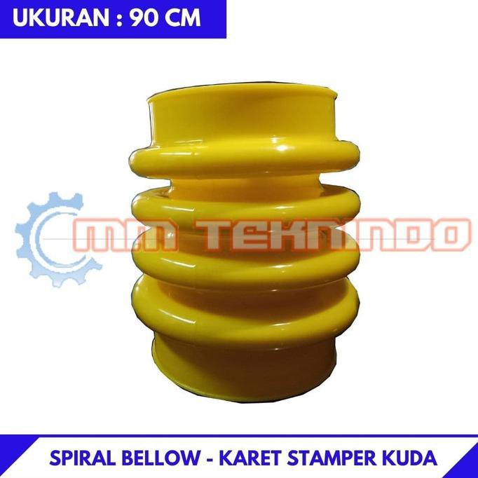 

SPIRAL BELLOW - KARET STAMPER KUDA - UKURAN 90 CM