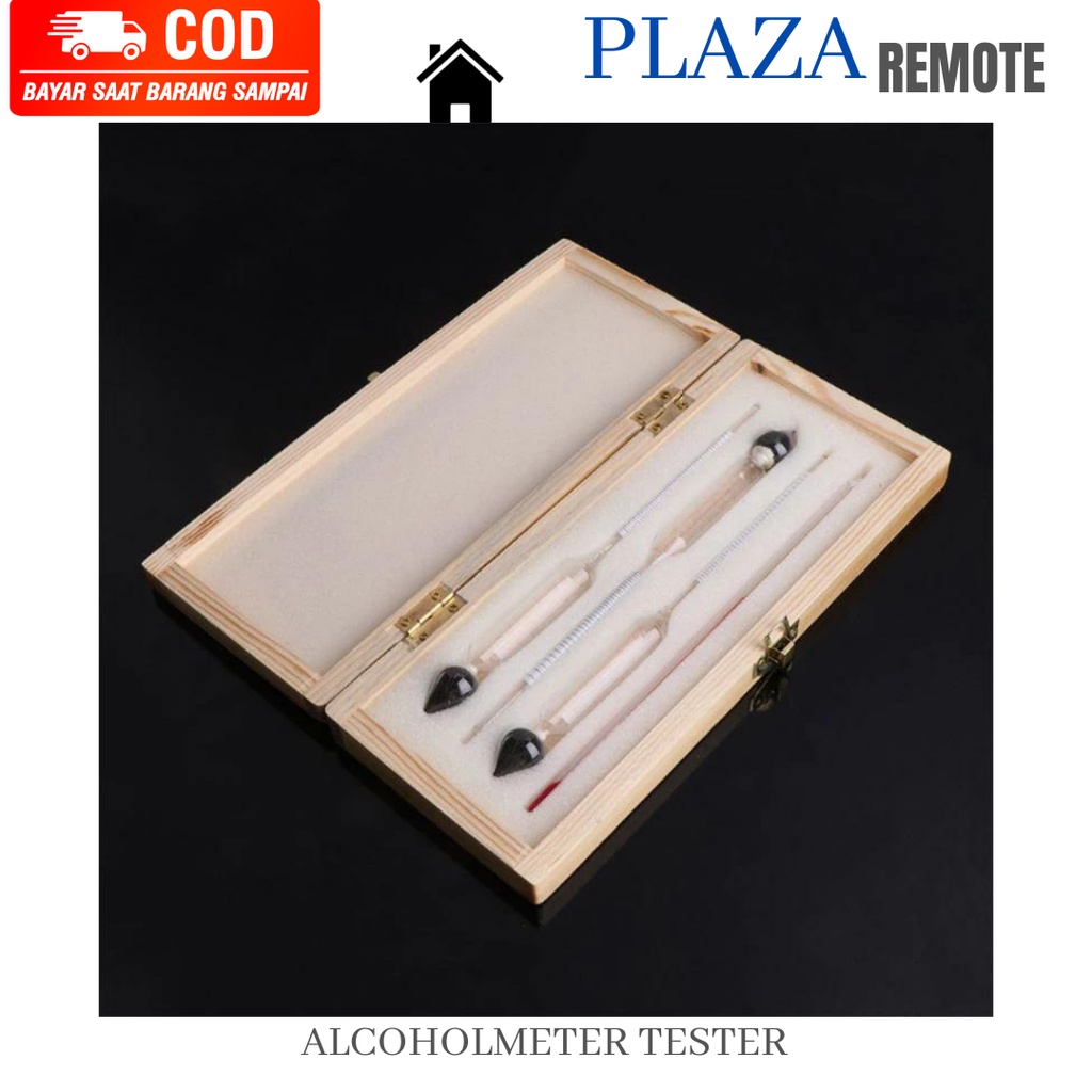 Hydrometer AlKohol meter Tester  Concentration Meter ISI 4 PC