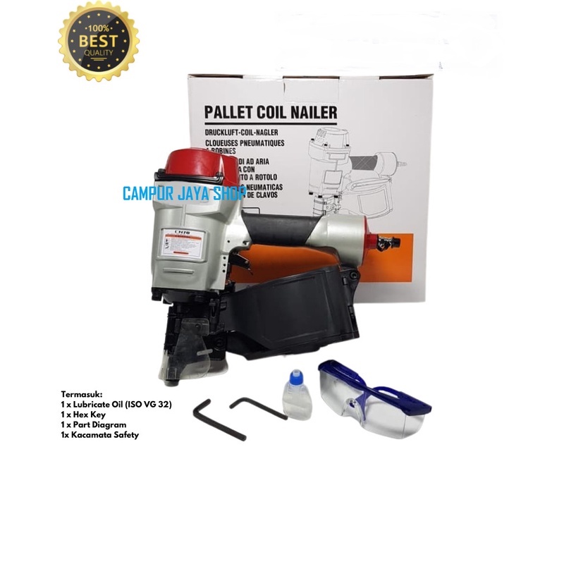 Mesin Paku Tembak Maxiim CN55 Gun Paku Pallet coil Nailer CN 55 Original Promo Maxxim