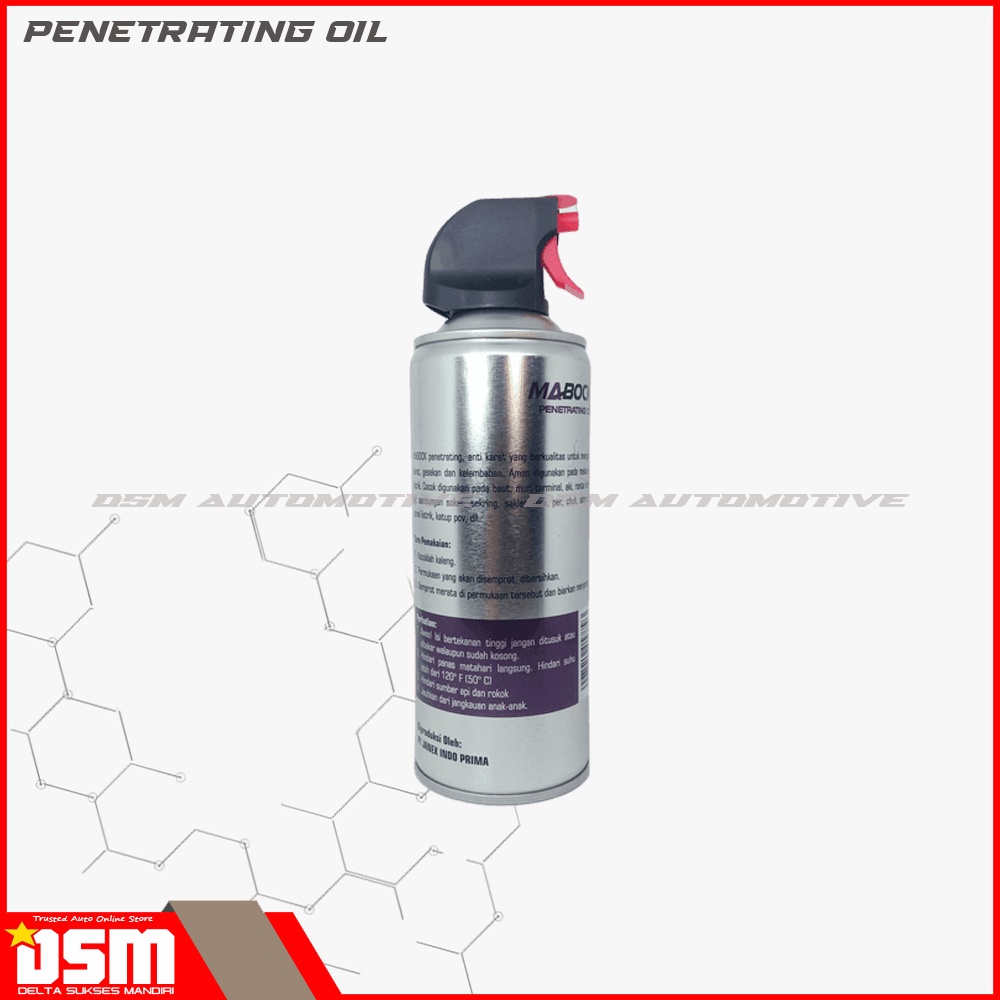 Mabock Penetrating Oil 400gr / Pelumas Multi Guna Cegah Karat