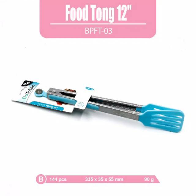 CATALINA Penjapit Makanan kotak  | Food Tong Berkualitas 