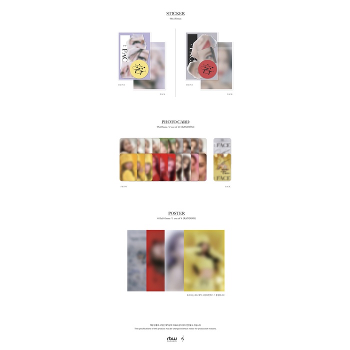 SOLAR - 1st Mini Album 容 : FACE