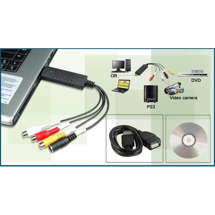 Easycap Usb Video Capture Adapter 1 Channel