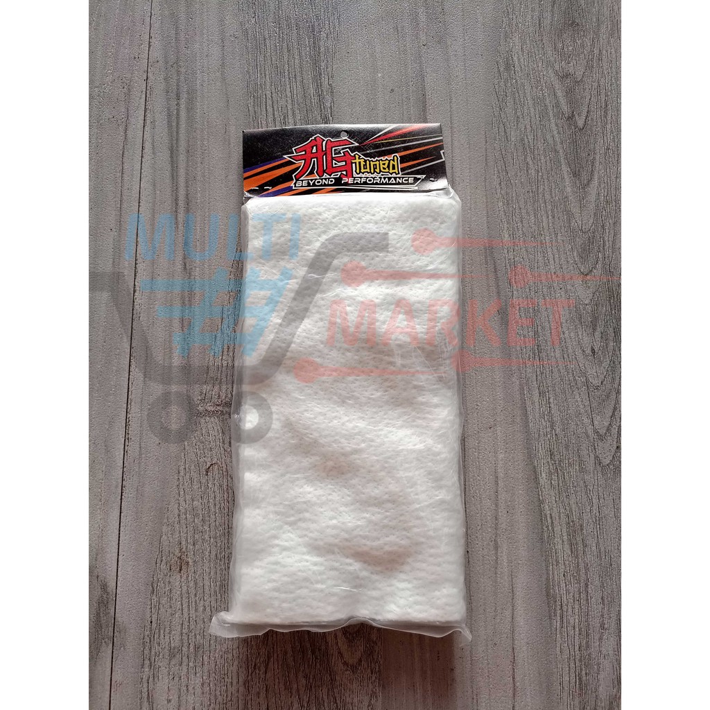 Glasswool Glaspol Gaspol Gaspul Peredam Suara Knalpot Racing Putih