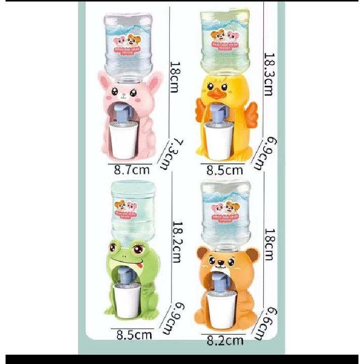 Promo Dispenser Galon Mini Mainan Anak Karakter  Lucu