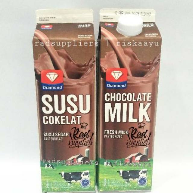 

[SUPER SPESIAL PRICE] 4pack Diamond Fresh Milk Chocolate kemasan 946ml, BEST PRICE !