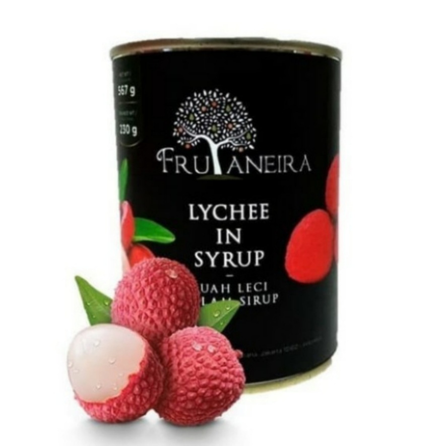 

Frutaneira Lychee in Syrup Buah Leci kaleng lychee kaleng 567gram
