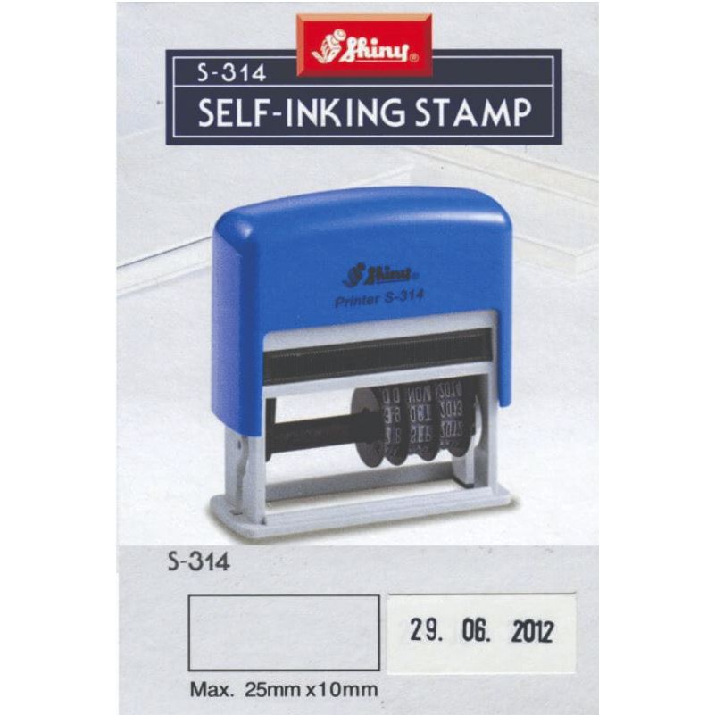 

Stempel Expired Tanggalan + Text Shiny S-314