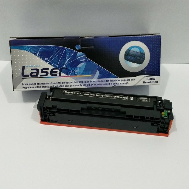 Cartridge Toner Compatible 206A W2110A W2111A W2112A W2113A M255 M282 M283 M255dw M282nw M283fdn M283fdw ada CHIP