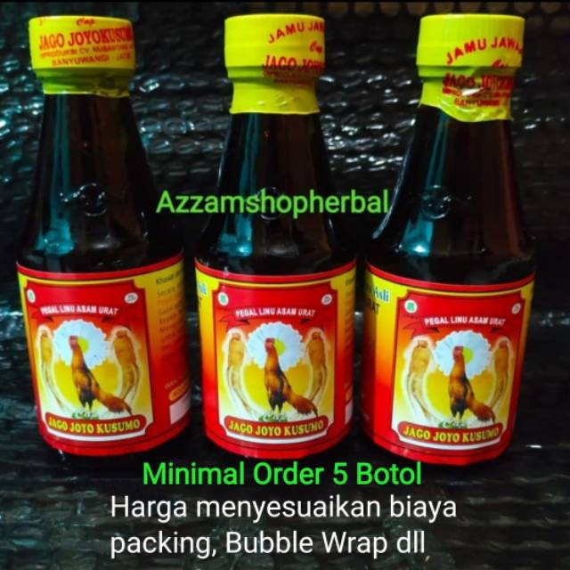JAMU JAGO JOYOKUSUMO 150ml ( Pegel Linu & Asam Urat )