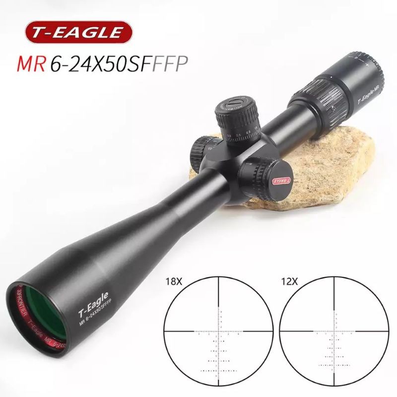 ORIGIONAL Teleskop T-Eagle MR 6-24x50 SF FFP Telescope Scope T-Eagle MR 6-24x50 SFFFP