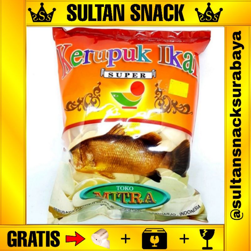 

SULTAN SNACK Krupuk Ikan Mitra