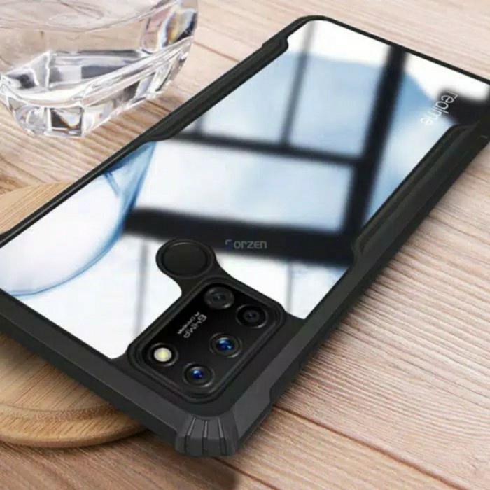 S/P- CASING Softcase Realme 7i Shockproof Armor Transparent Premium Hardcase CASE SP