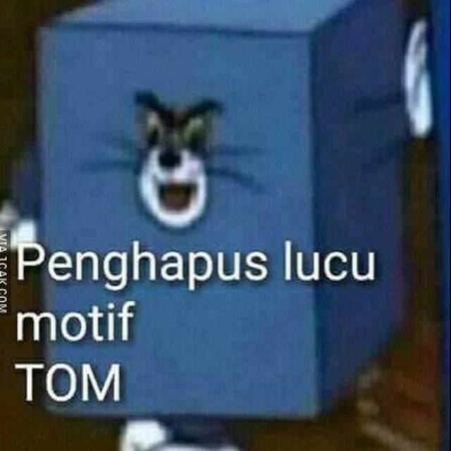

Penghapus lucu motif tom