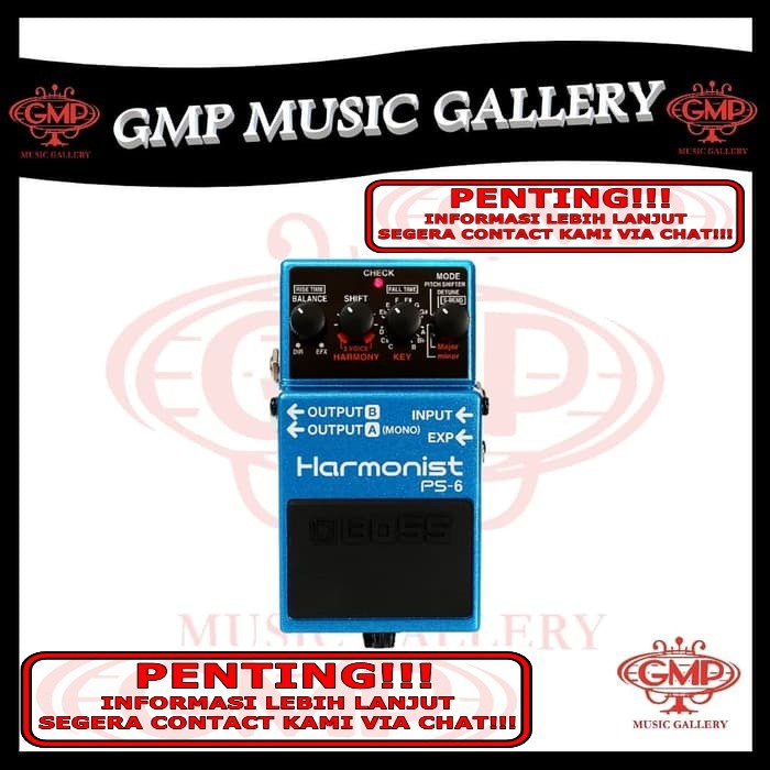 BOSS PS-6 Harmonist / BOSS PS 6 / EFEK GITAR / GUITAR EFFECT