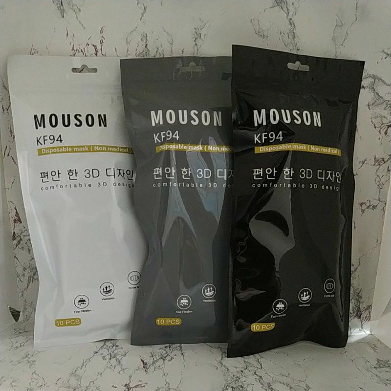 MASKER KF94 4PLY MOUSON  ISI 10 PCS