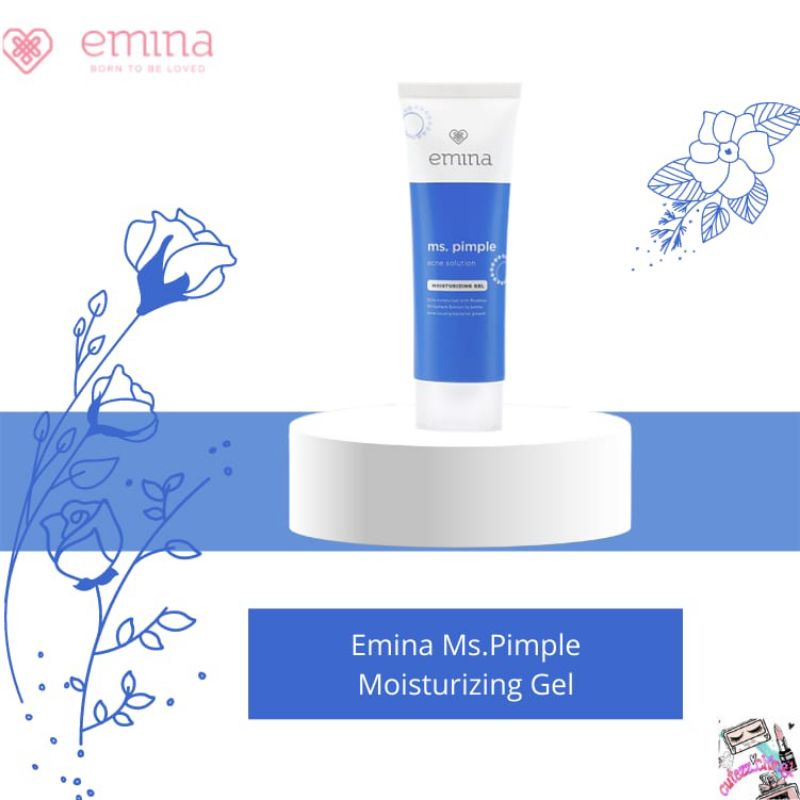 ☃Cutezz_Ching1☃Emina Ms.Pimple Acne Solution Moisturizing Gel 20ml