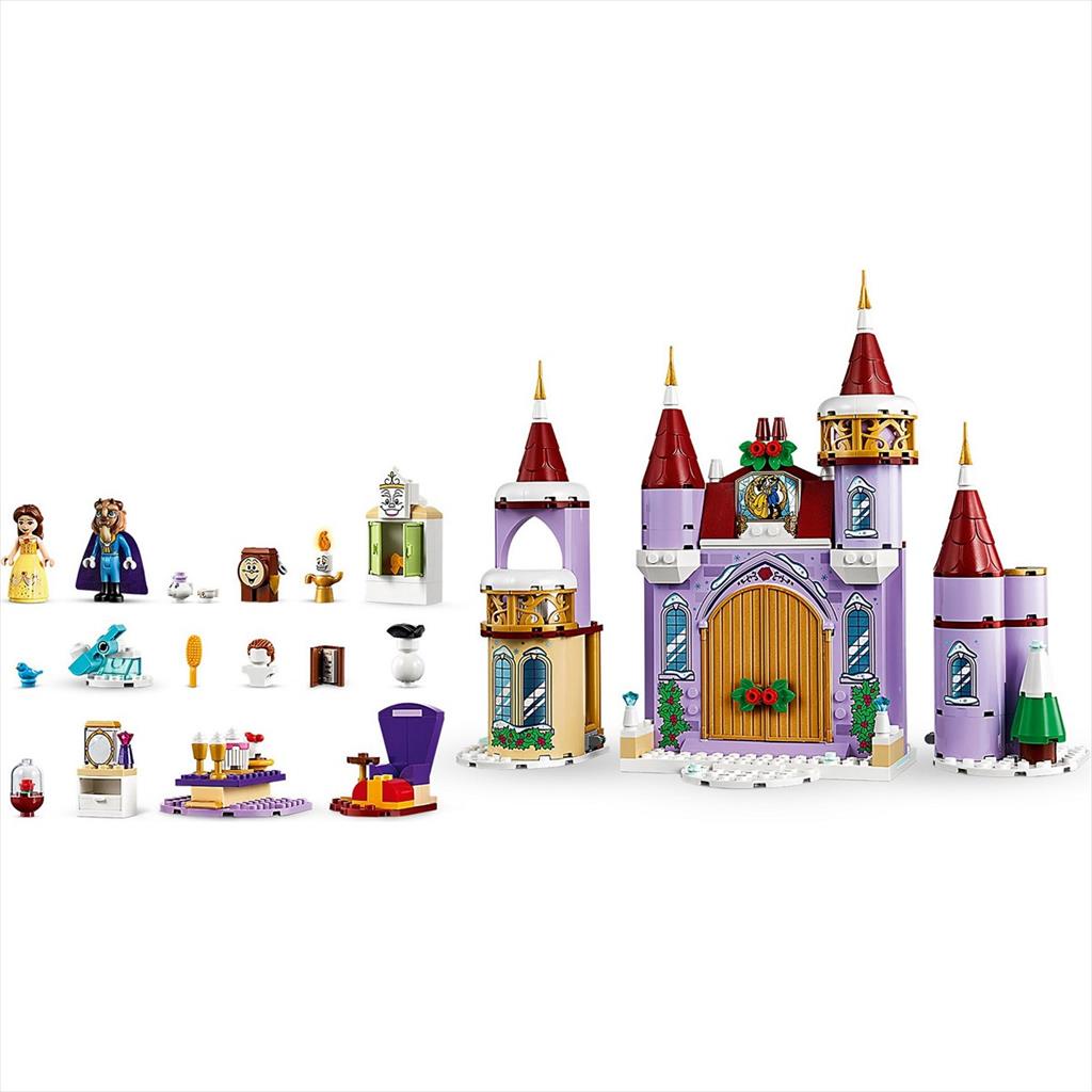 LEGO Disney 43180 Belle Castle Winter Celebration