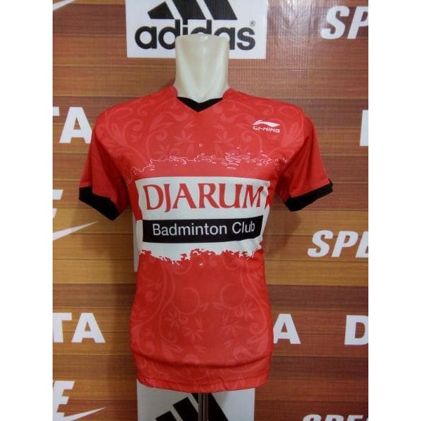 Kaos Badminton Lining Djarum / Baju Bulutangkis